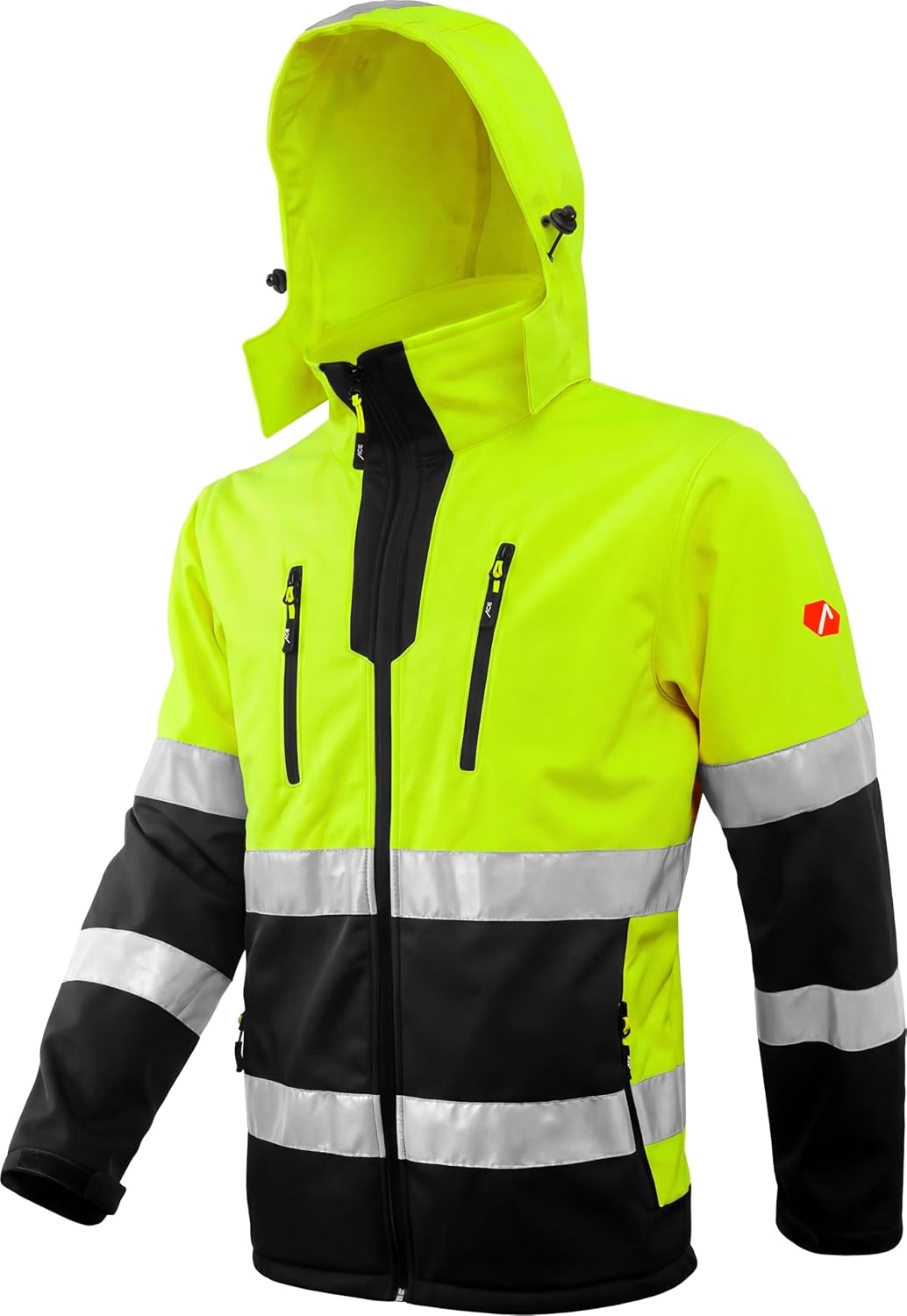 ACE Neon Softshell-Warnjacke