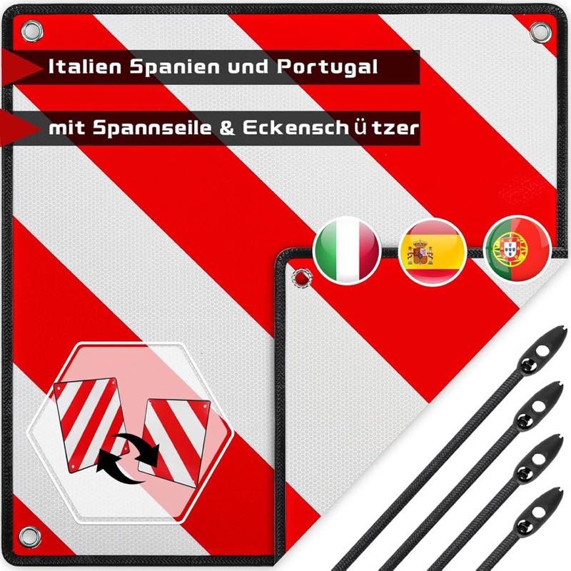 Testsieger Sorlpv 3in1 Warntafel 50×50 cm