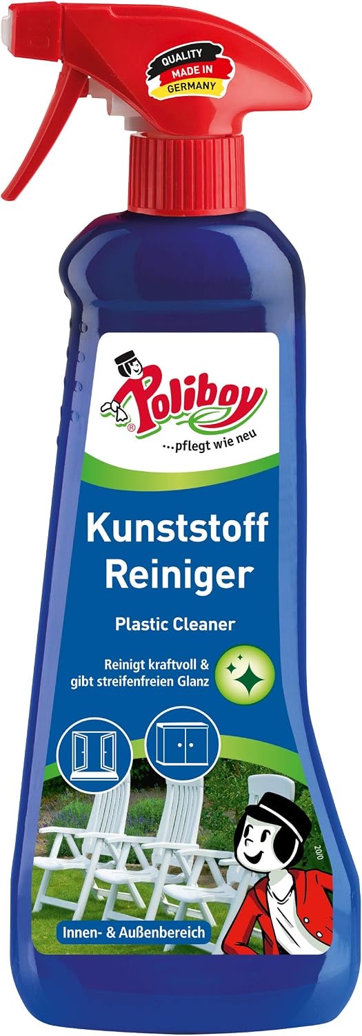 Poliboy Kunststoff Reiniger Innen und Außen (500 ml)
