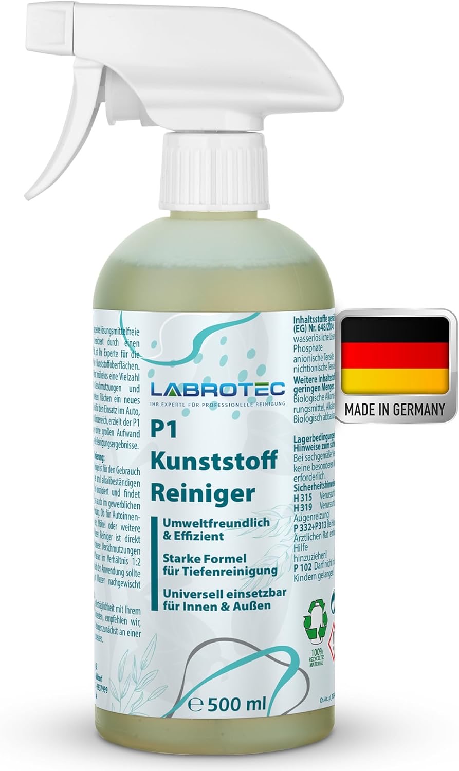 P1 Kunststoffreiniger Innen und Außen (500 ml)