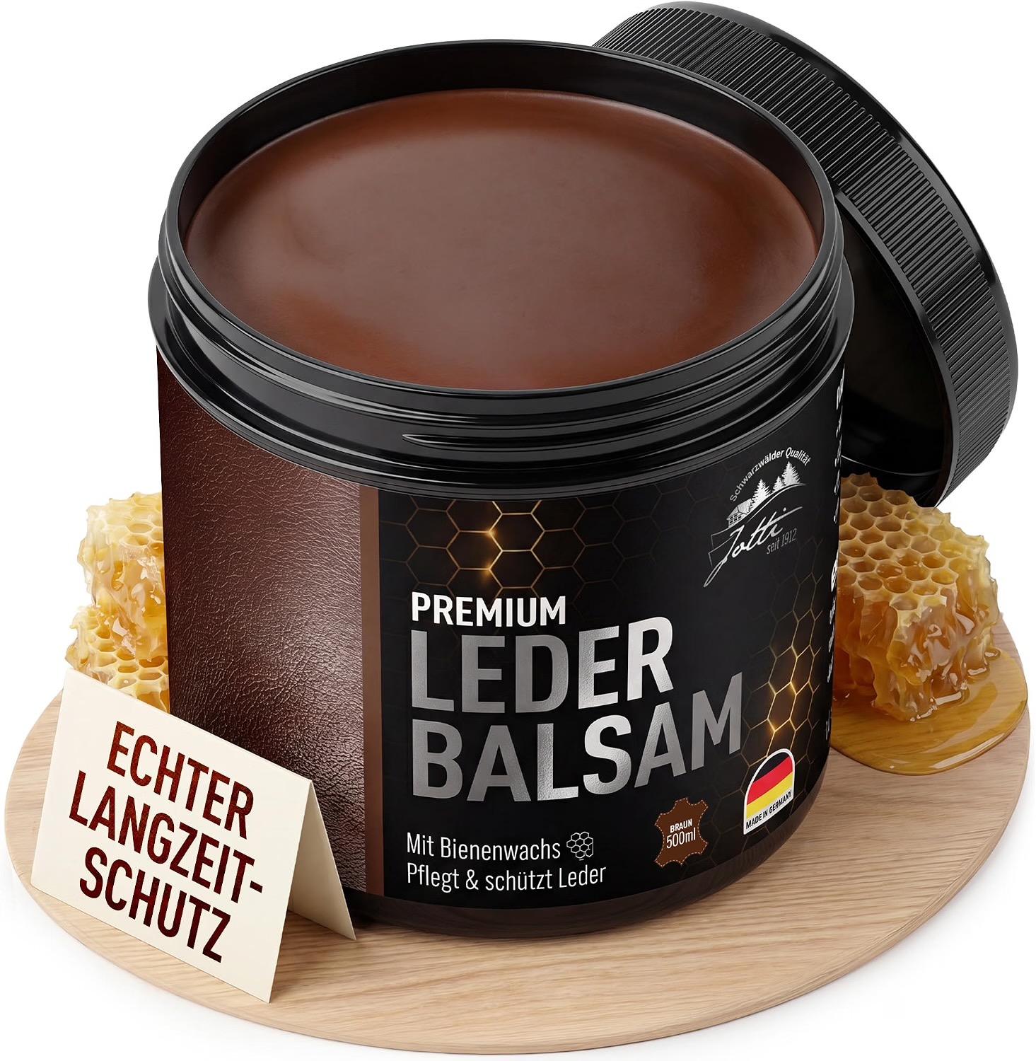 Jotti Lederbalsam Braun 500 ml