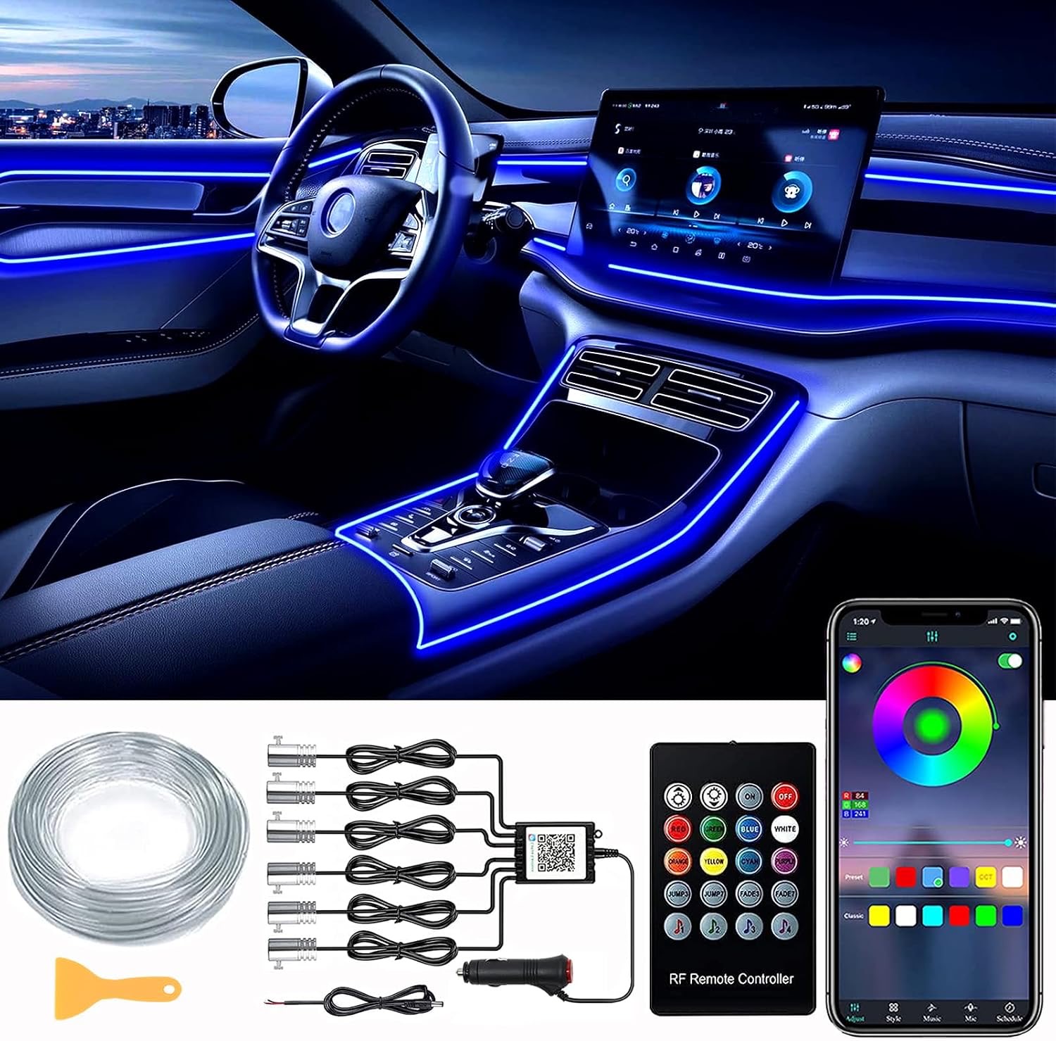 Sunshine smile 6-in-1 LED Innenbeleuchtung