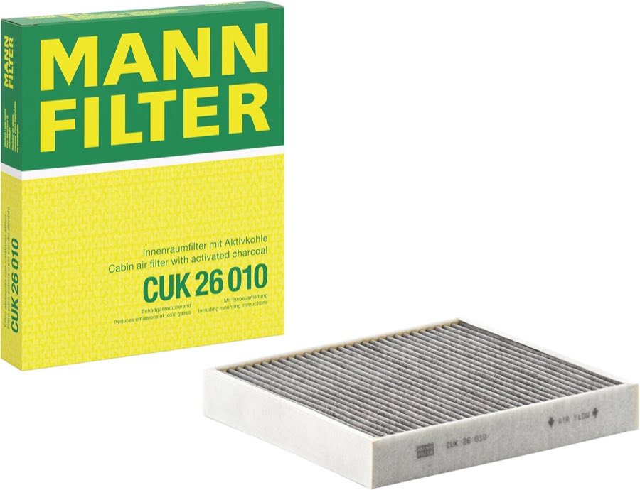 MANN-FILTER CUK 26 010 Innenraumfilter mit Aktivkohle
