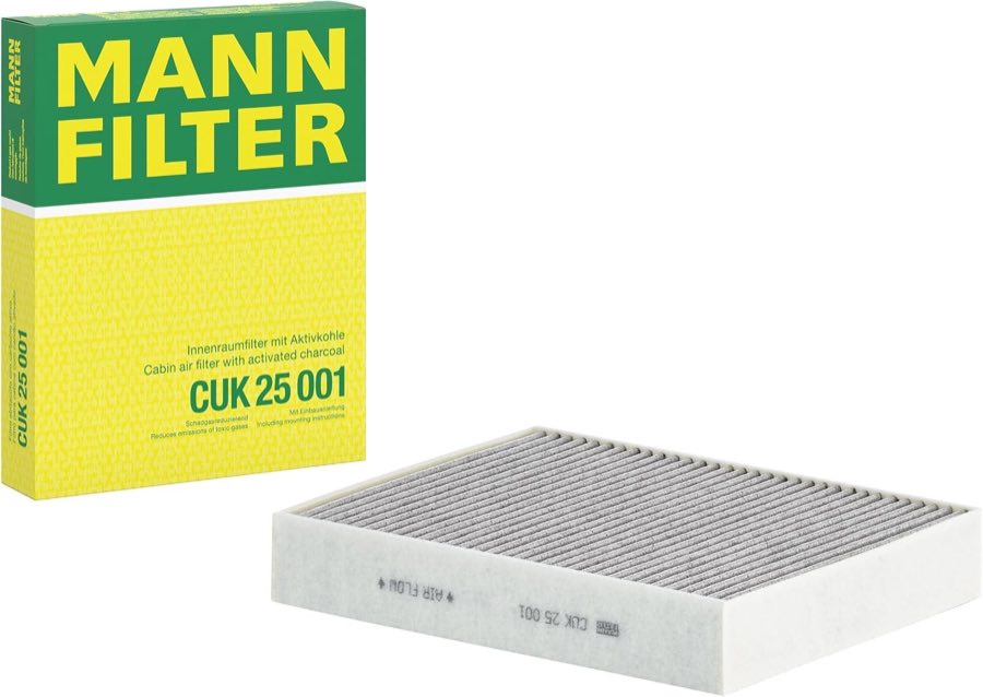 MANN-FILTER CUK 25 001 Innenraumfilter mit Aktivkohle