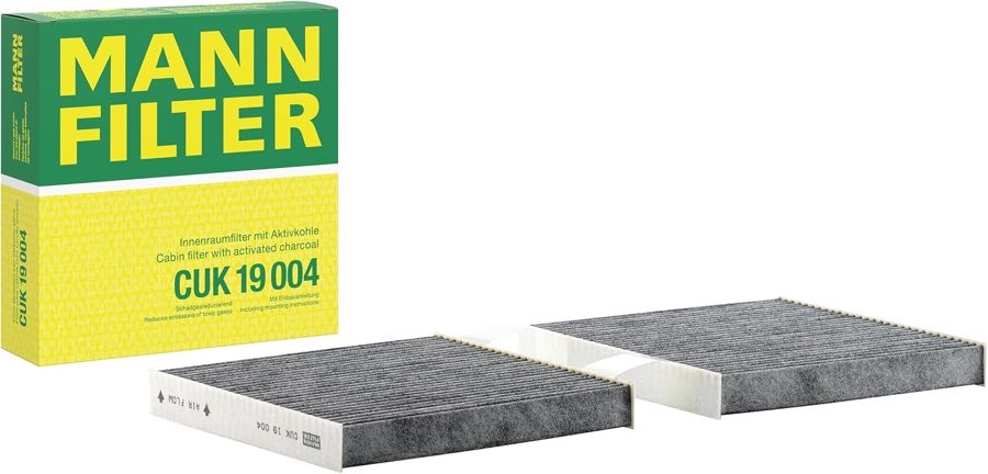 MANN-FILTER CUK 19 004 Innenraumfilter mit Aktivkohle