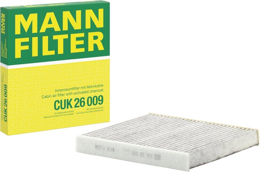 MANN-FILTER CUK 26 009 Innenraumfilter mit Aktivkohle