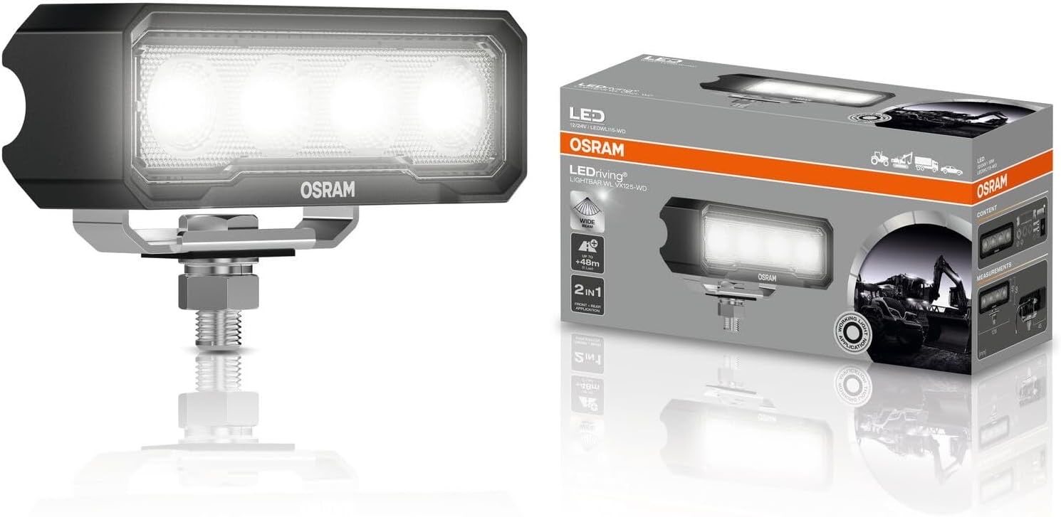 OSRAM LEDriving WL VX125-WD – Testsieger LED-Lightbar