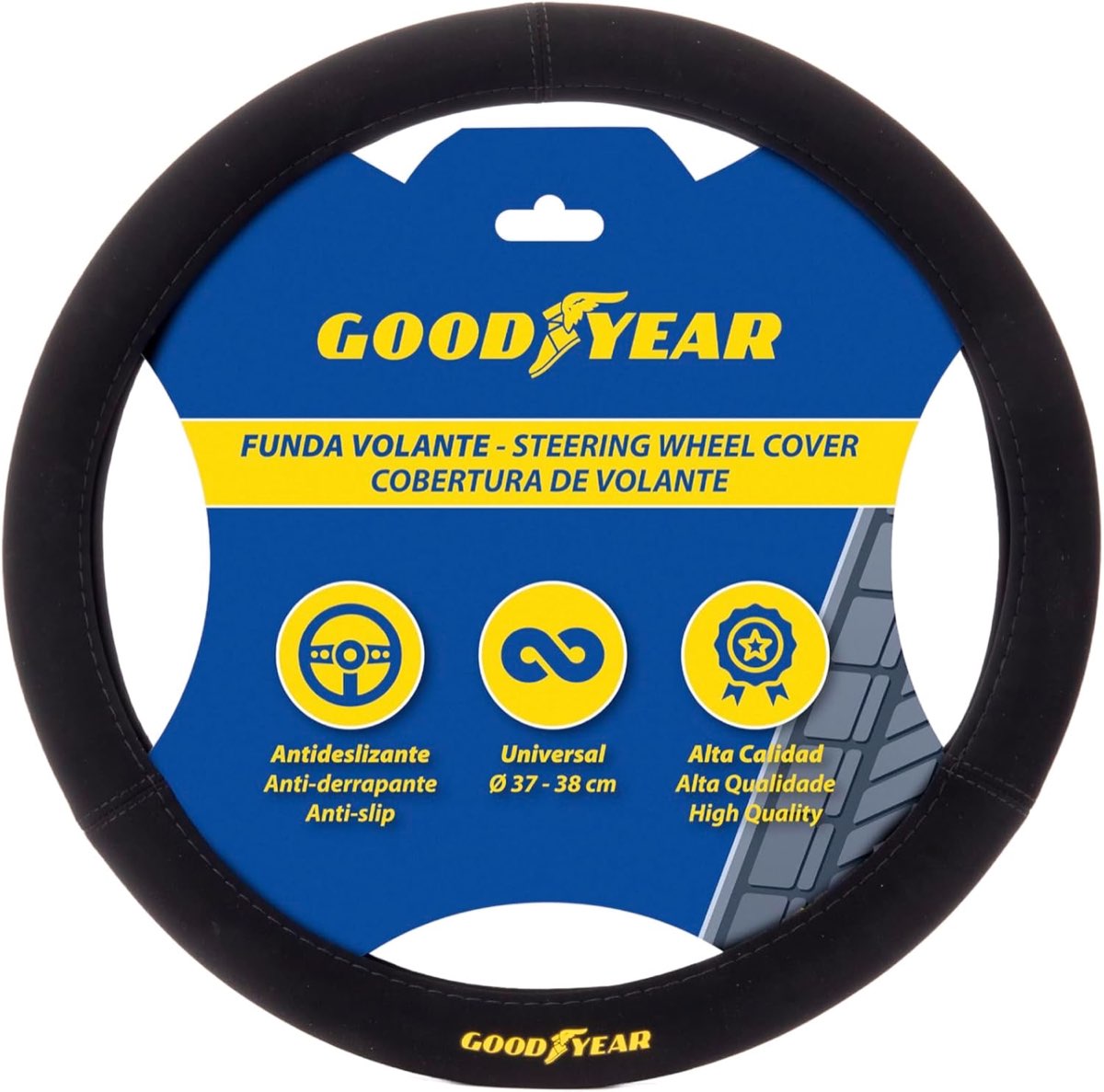 Goodyear GOD7006 Lenkradbezug – Testsieger Lenkradbezug