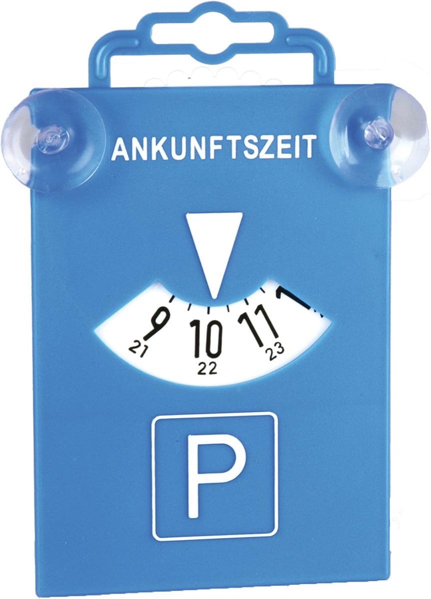 Unitec 84511 Parkscheibe mit Sauger
