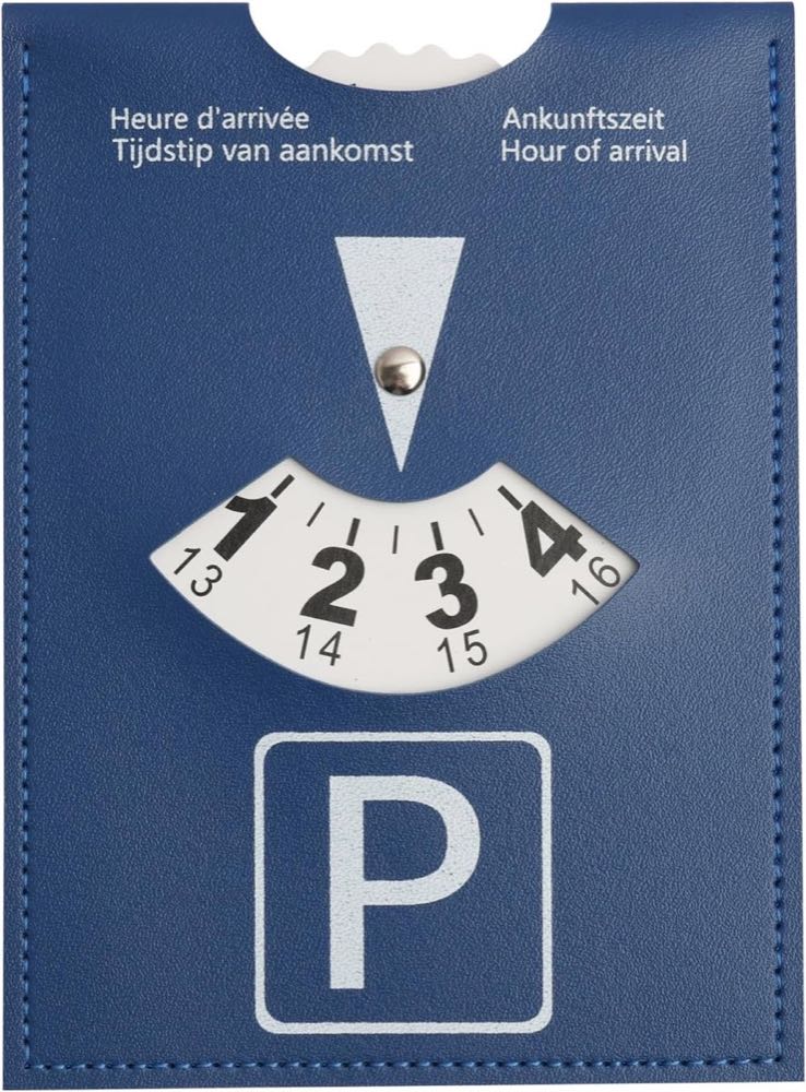 eModwey Soft-Touch Parkscheibe Maxi 11×15 cm