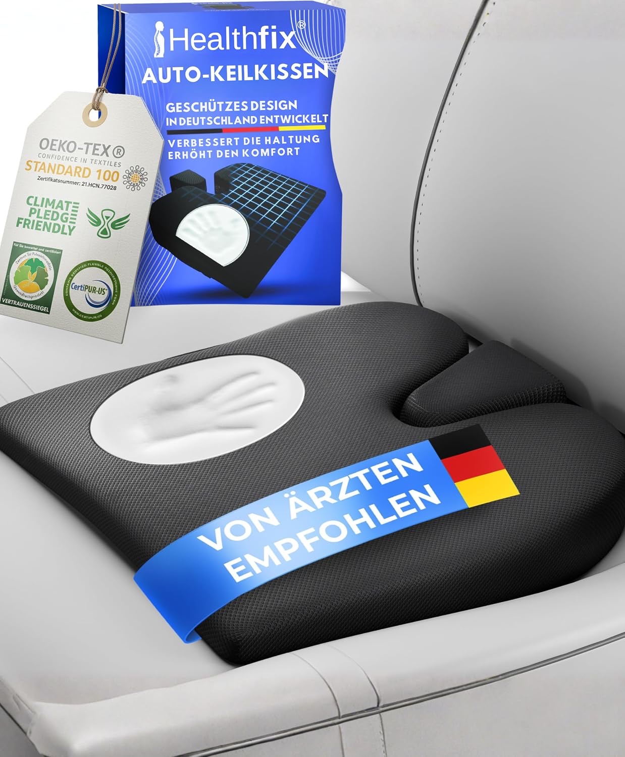 Healthfix Healthfix Auto-Keilkissen Soft