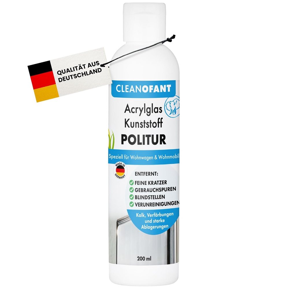 CLEANOFANT Acrylglas Kunststoff Politur 200 ml