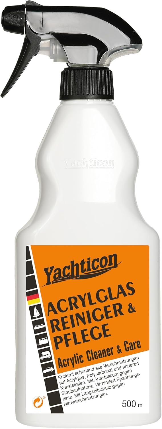 Yachticon Acrylglas-Reiniger & Pflege Spray 500 ml