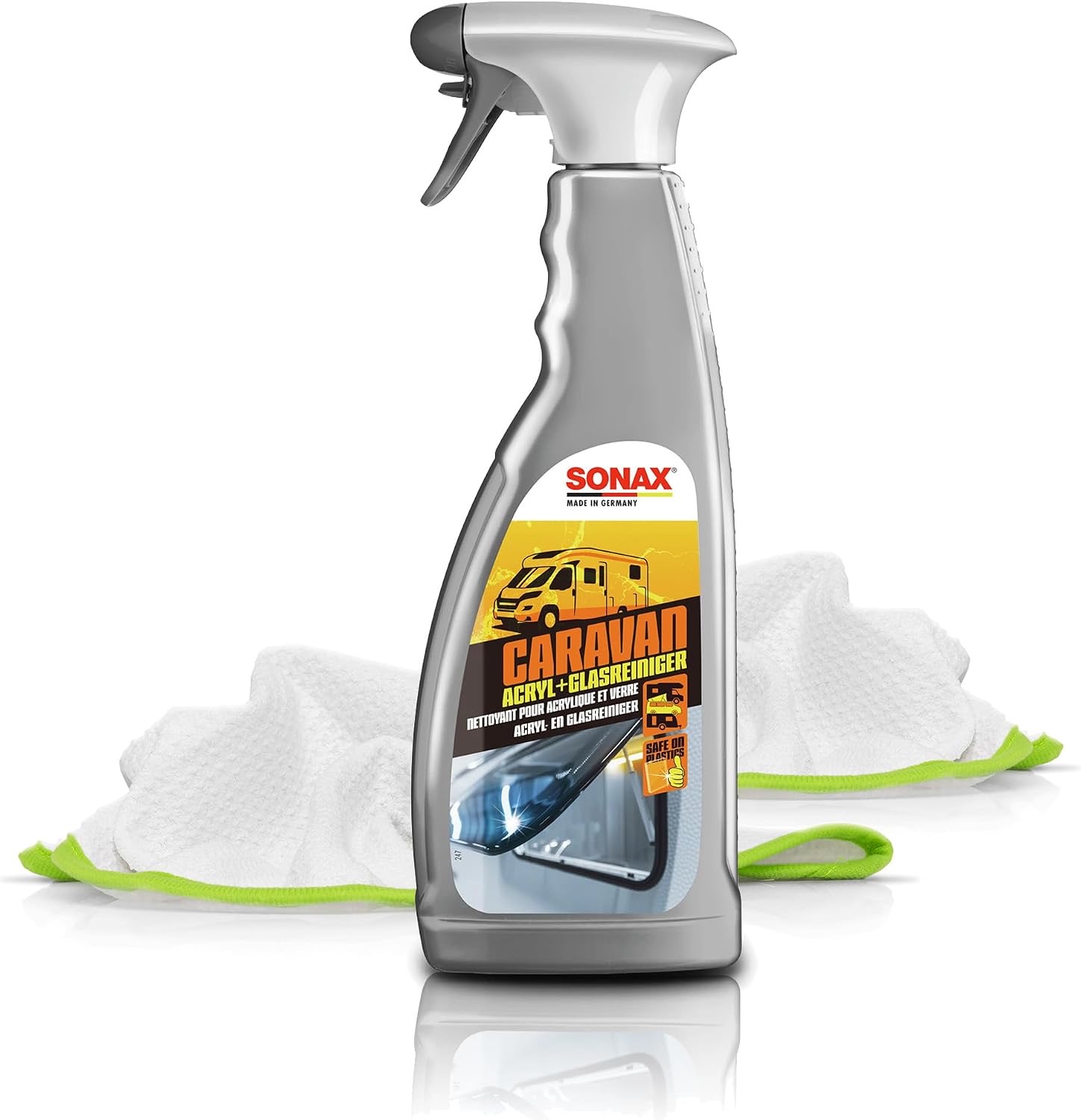 autopflege Wohnmobil Reinigungsset (SONAX 750 ml + 2 Tücher)