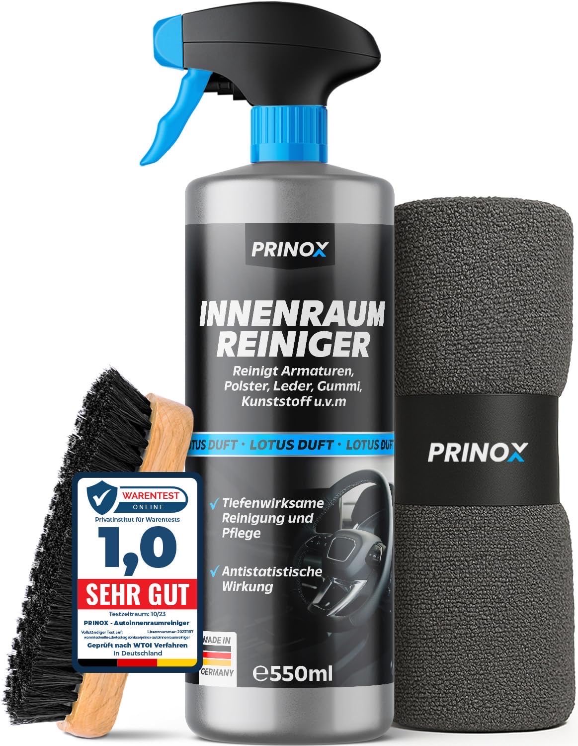 PRINOX Profi Auto Innenraum Reiniger Set 550 ml