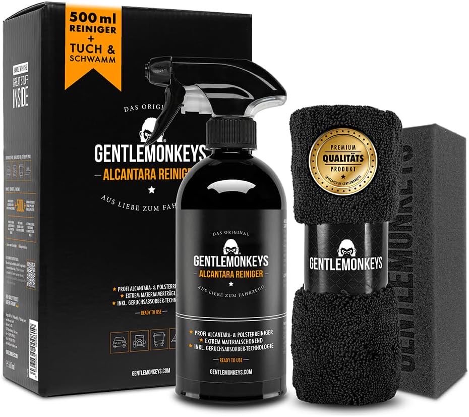 GENTLEMONKEYS Alcantara Reiniger Set (500 ml)