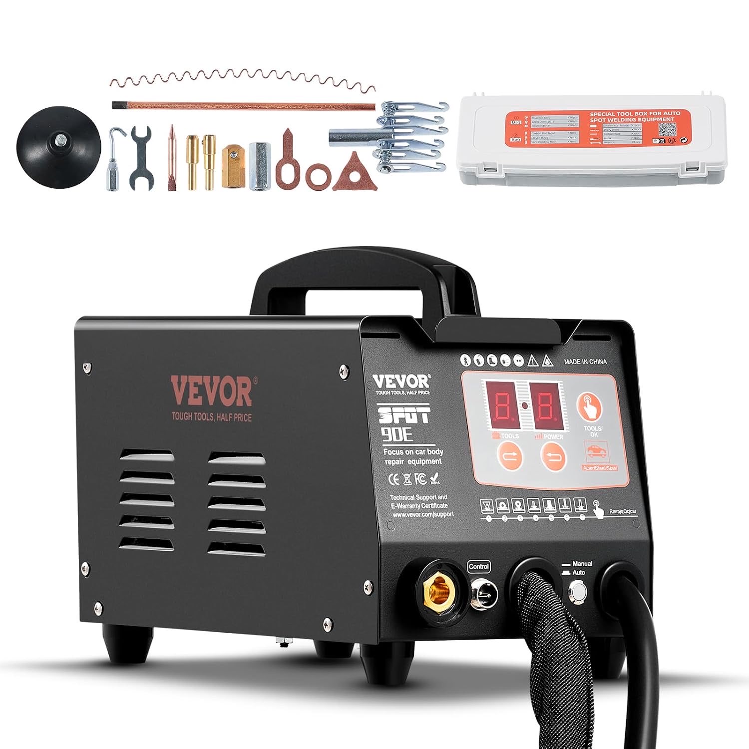 VEVOR Ausbeulspotter 3 kW, 2 Pistolen