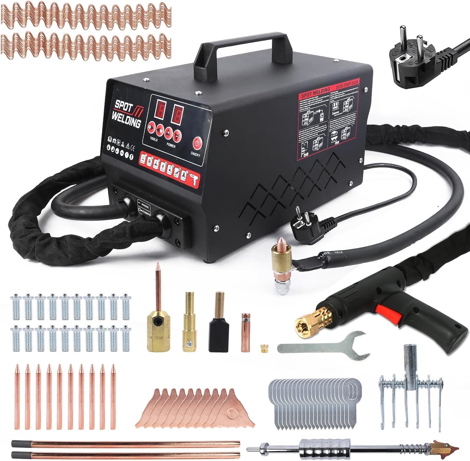 PLAYOCCAR Ausbeulspotter 3500 W, 7 Modi