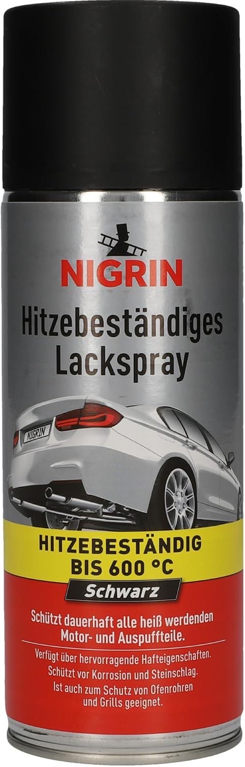 NIGRIN NIGRIN Lackspray schwarz matt 600 °C (400 ml) - Produktbild