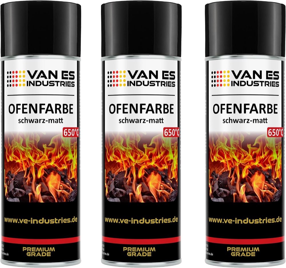 VE-INDUSTRIES Thermolack 3× 400 ml 650 °C