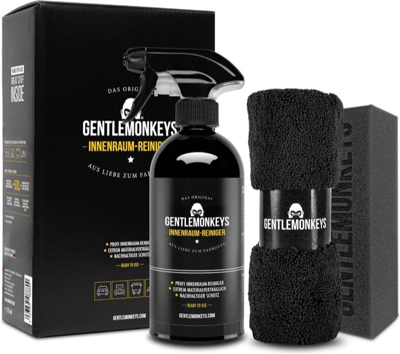 GENTLEMONKEYS Innenraumreiniger Set 500 ml