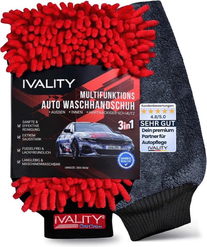 Ivality 3-in-1 Waschhandschuh
