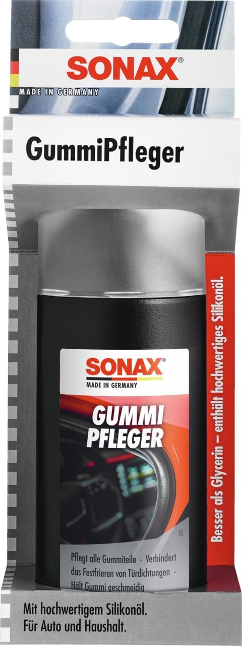 SONAX GummiPfleger mit Schwammapplikator (100 ml)