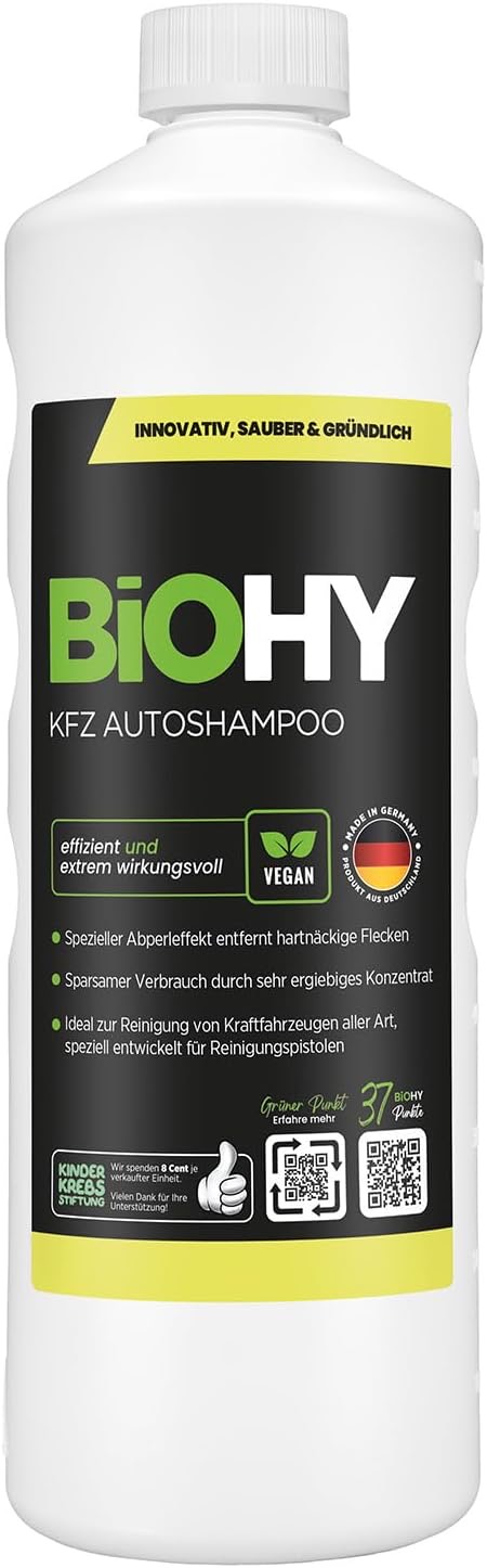 BiOHY BiOHY Autoshampoo Konzentrat 1 Liter