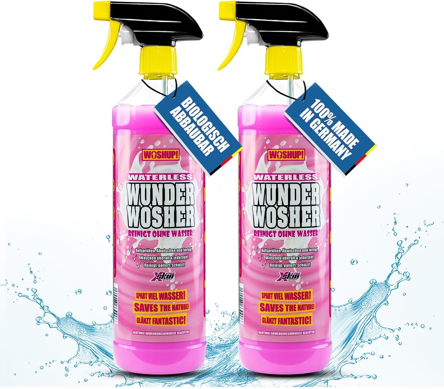 WOSHUP Waterless Wunder Wosher 2×1 l