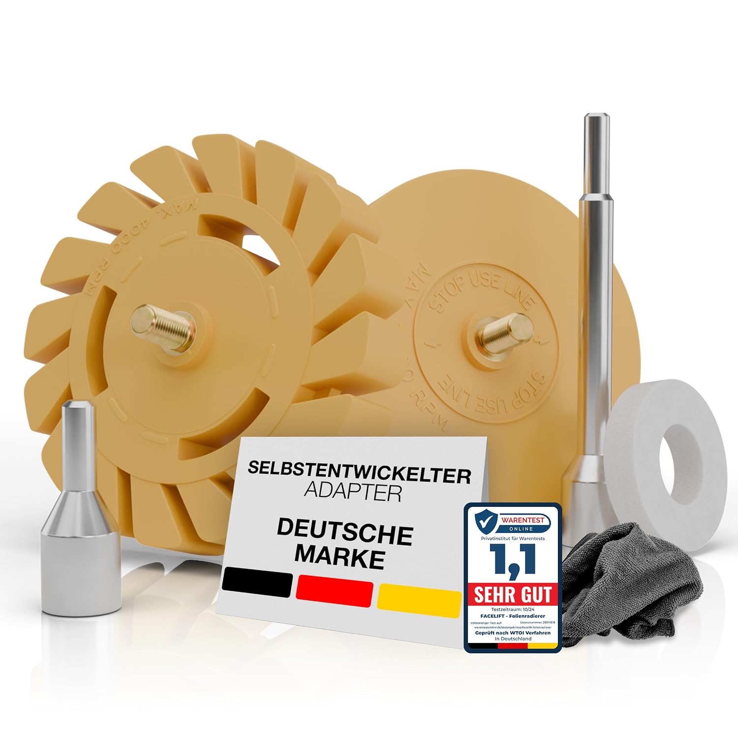 FACELIFT Folienradierer Set