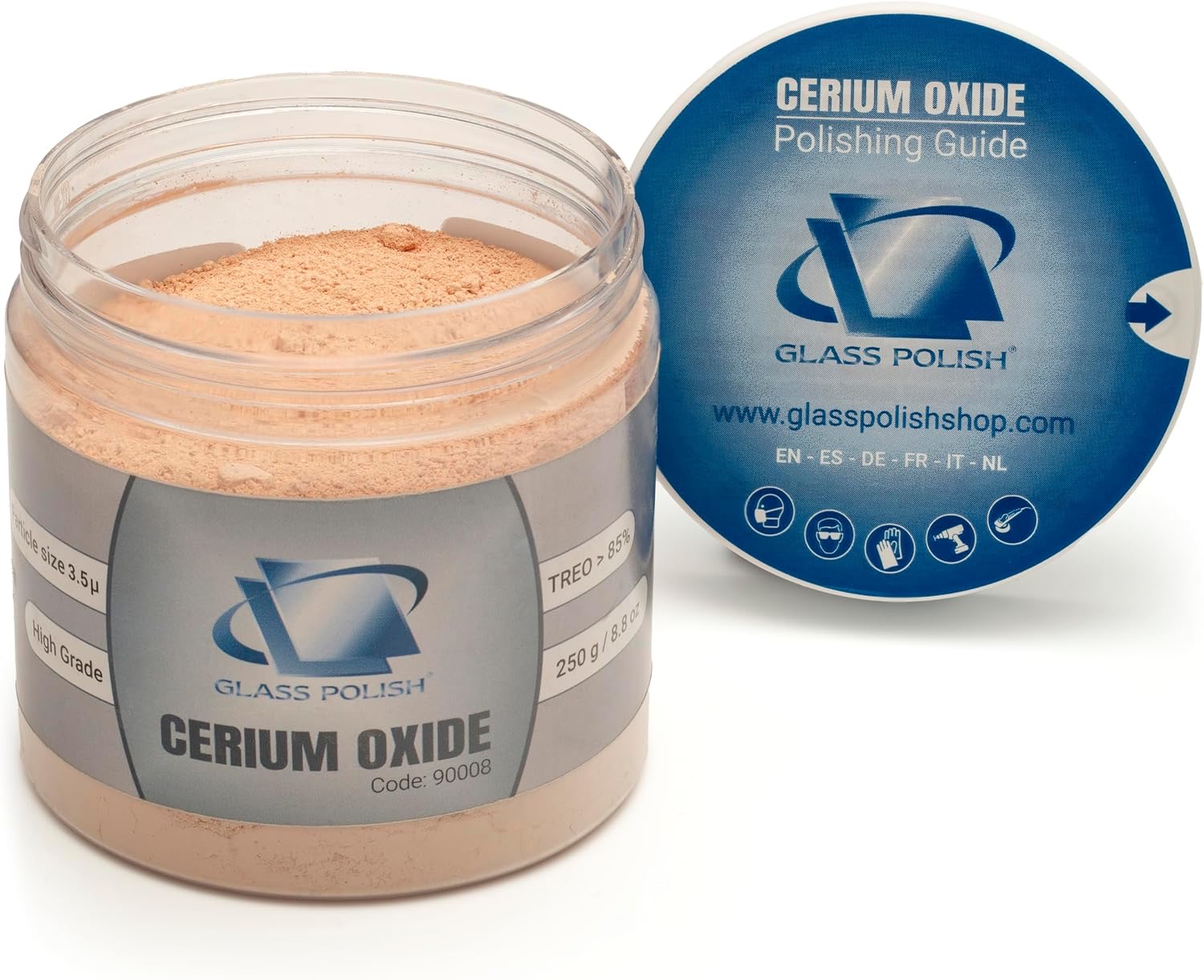 Glass Polish Cerium Oxide (250 g)