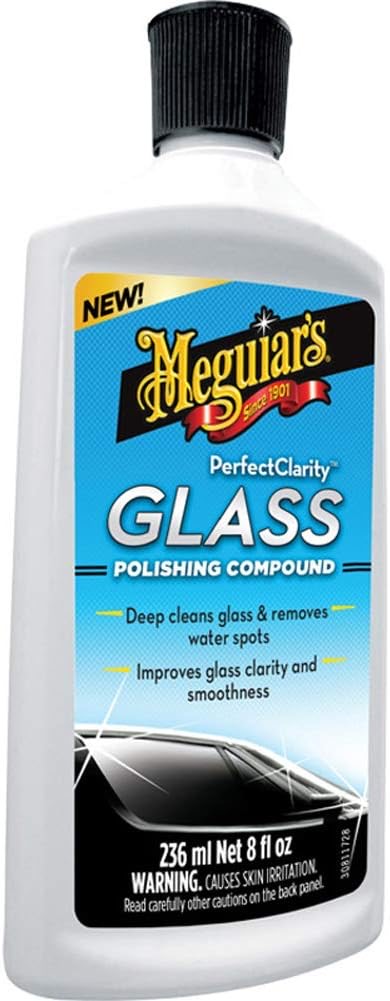 Meguiar's Perfect Clarity Glass Polishing Compound (236 ml) – Testsieger Glaspolitur