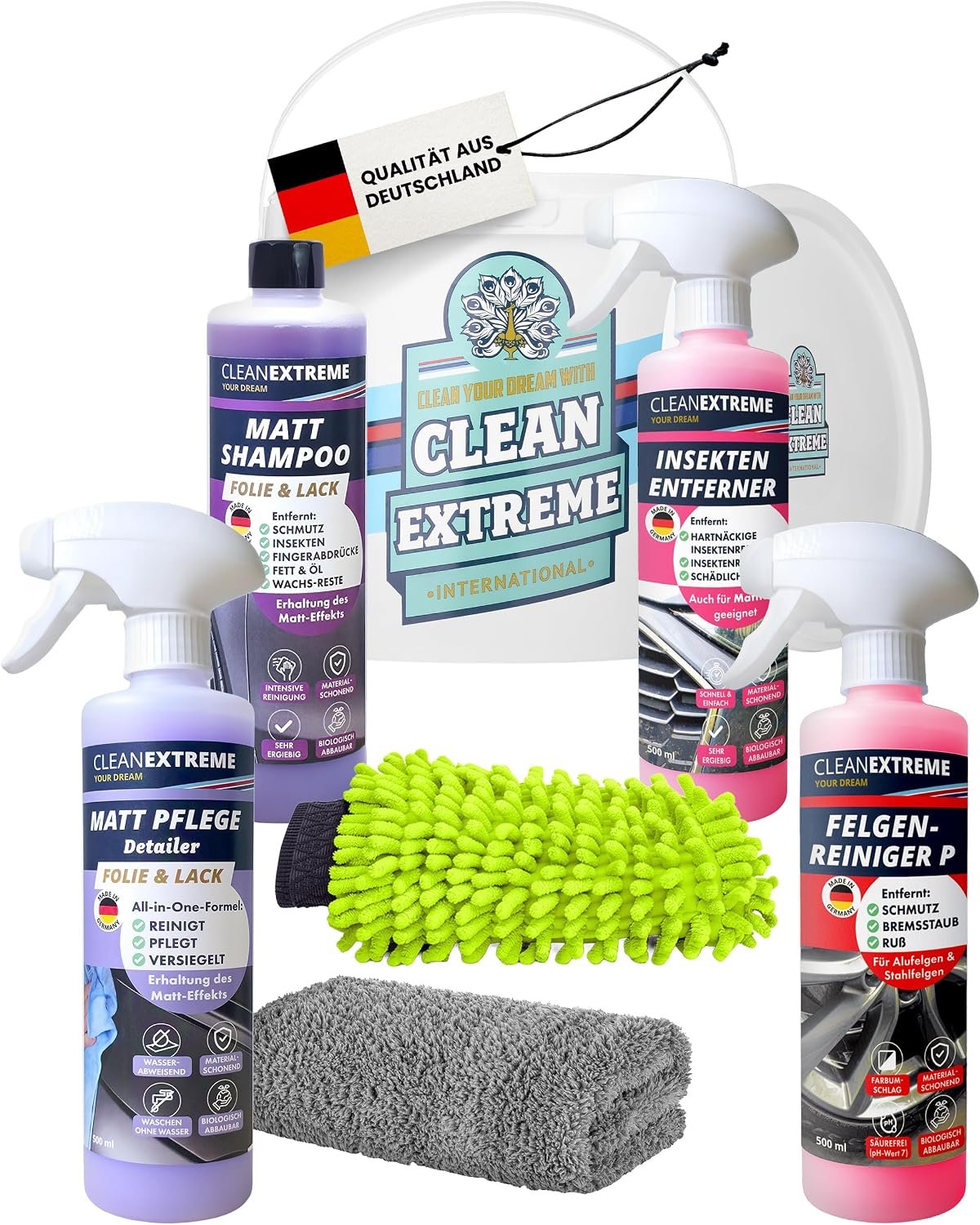 CLEANEXTREME Autowäsche Set Base