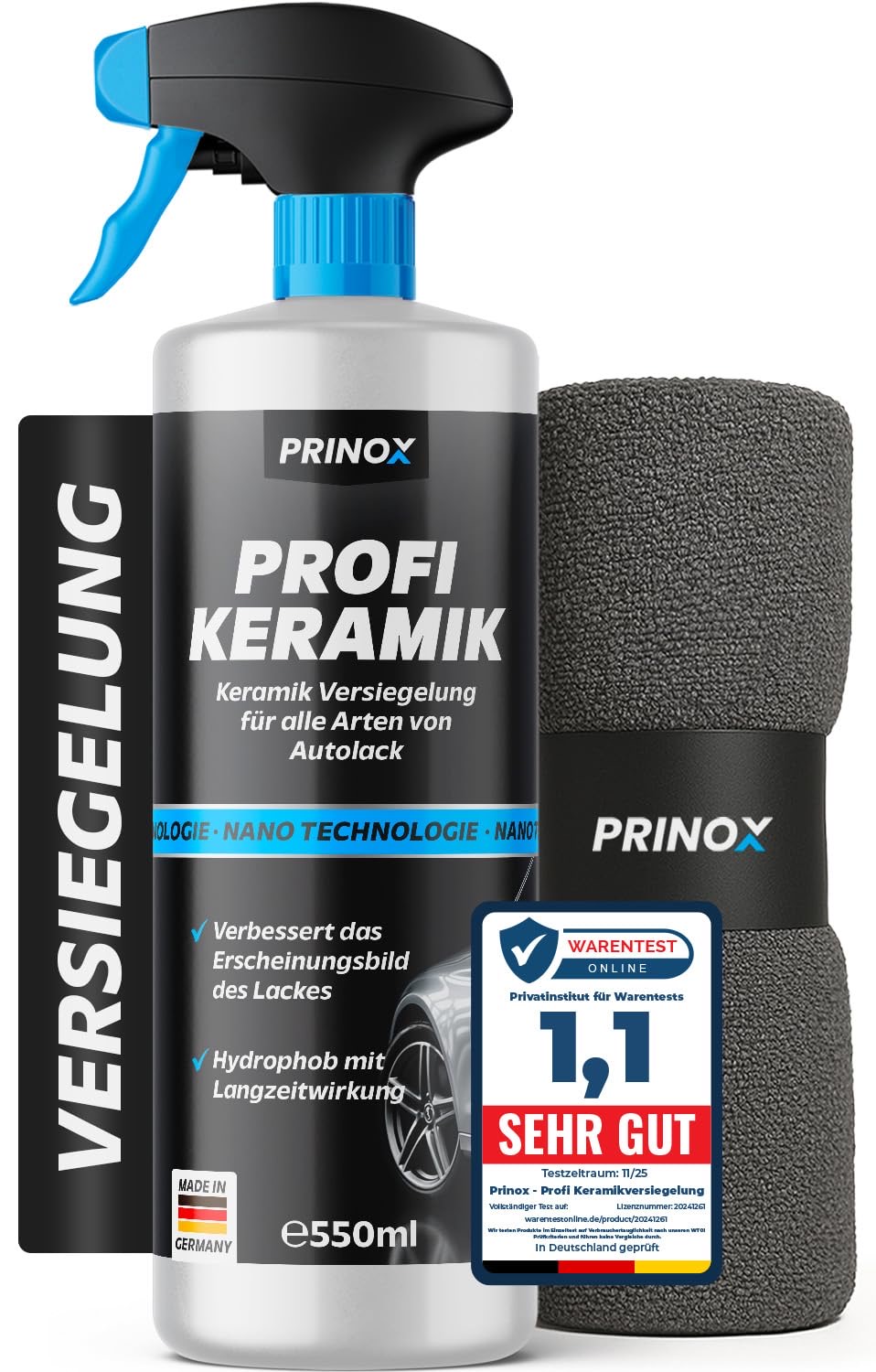 Prinox Profi Keramikversiegelung Set (550 ml)