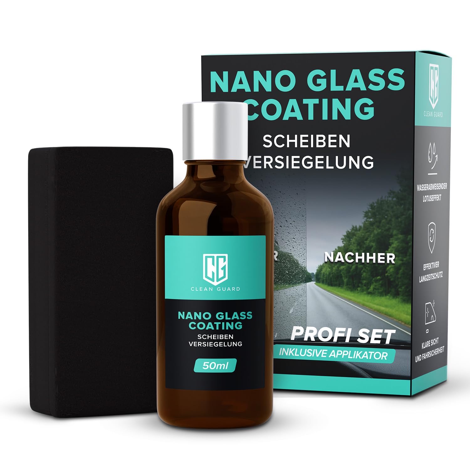CLEAN GUARD Nano Glass Coating