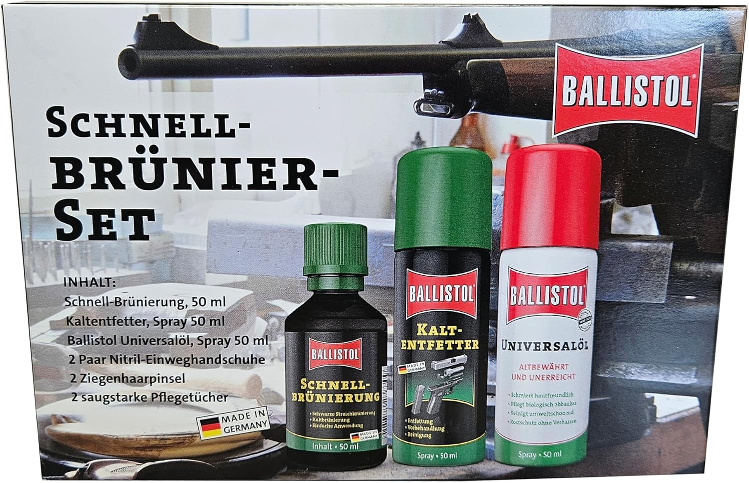 BALLISTOL BALLISTOL Schnellbrünierungs-Set