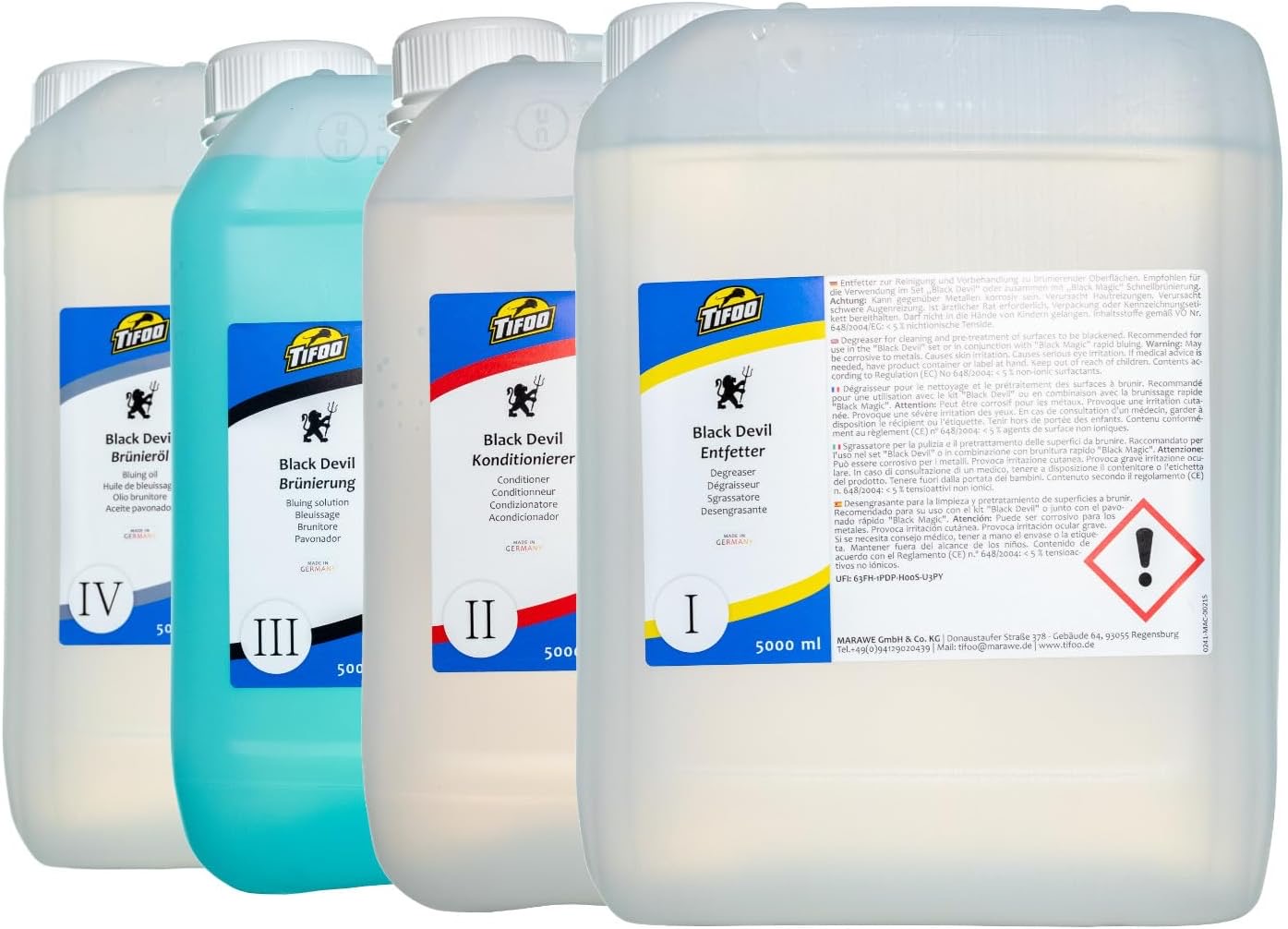 MARAWE Brünier-Set 4×5000 ml