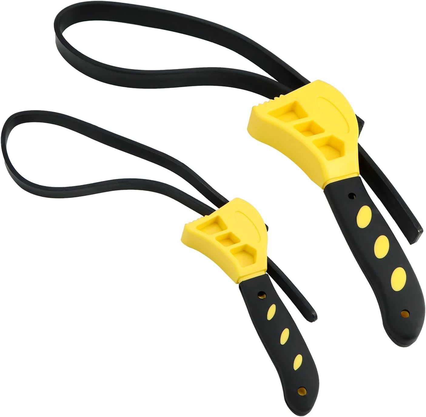 QWORK 2er Ölfilter-Bandschlüssel