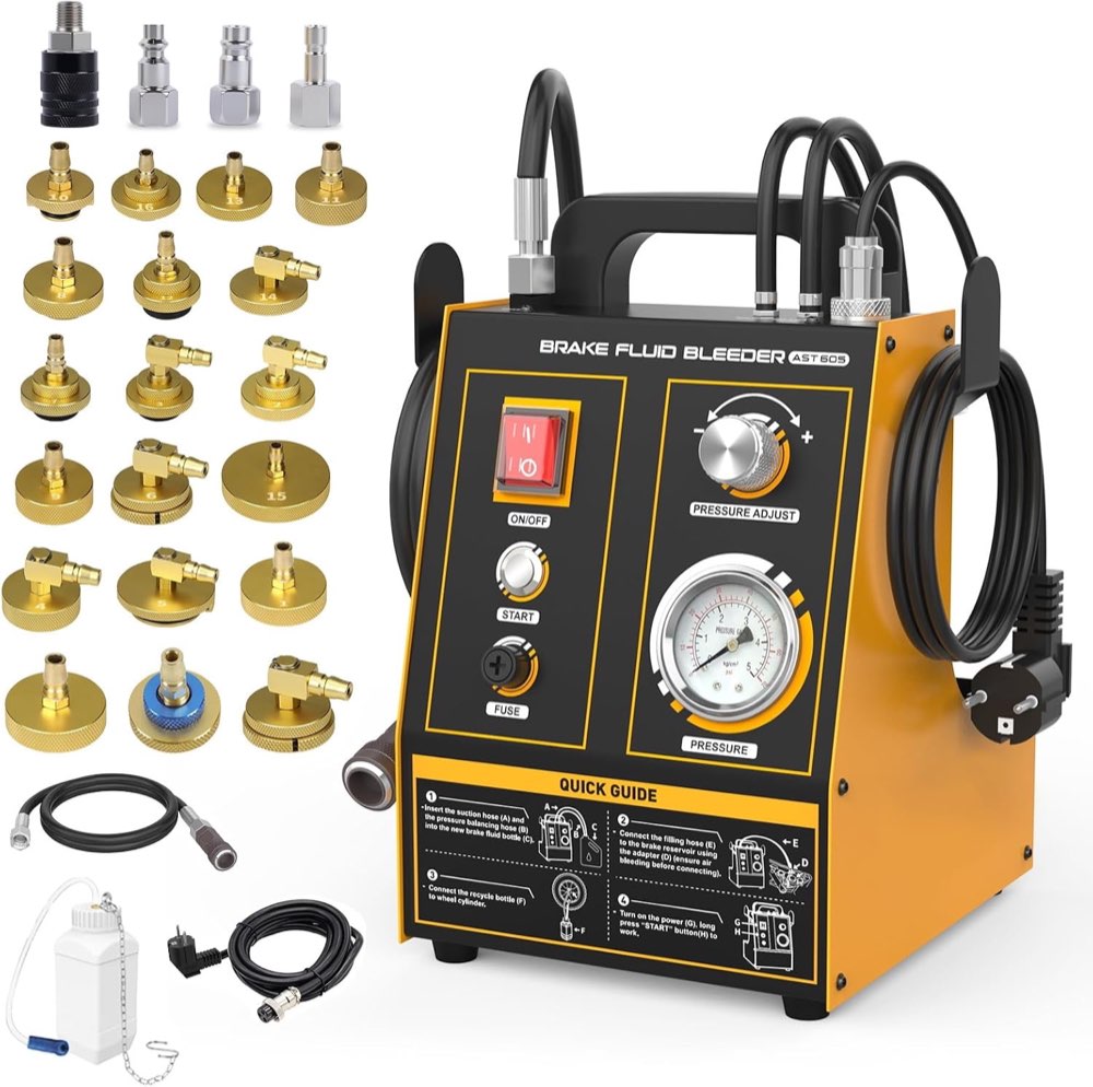 LUTIFIX AST605 Bremsenentlüfter (20 Adapter)
