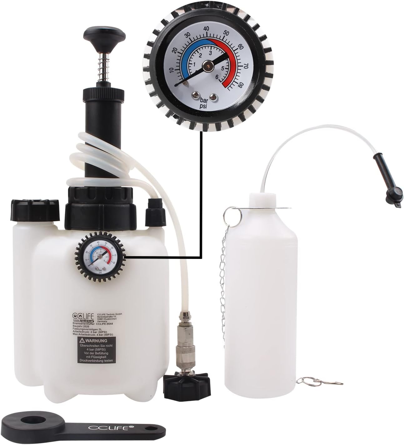 Testsieger CCLIFE 3L Bremsenentlüftungsgerät