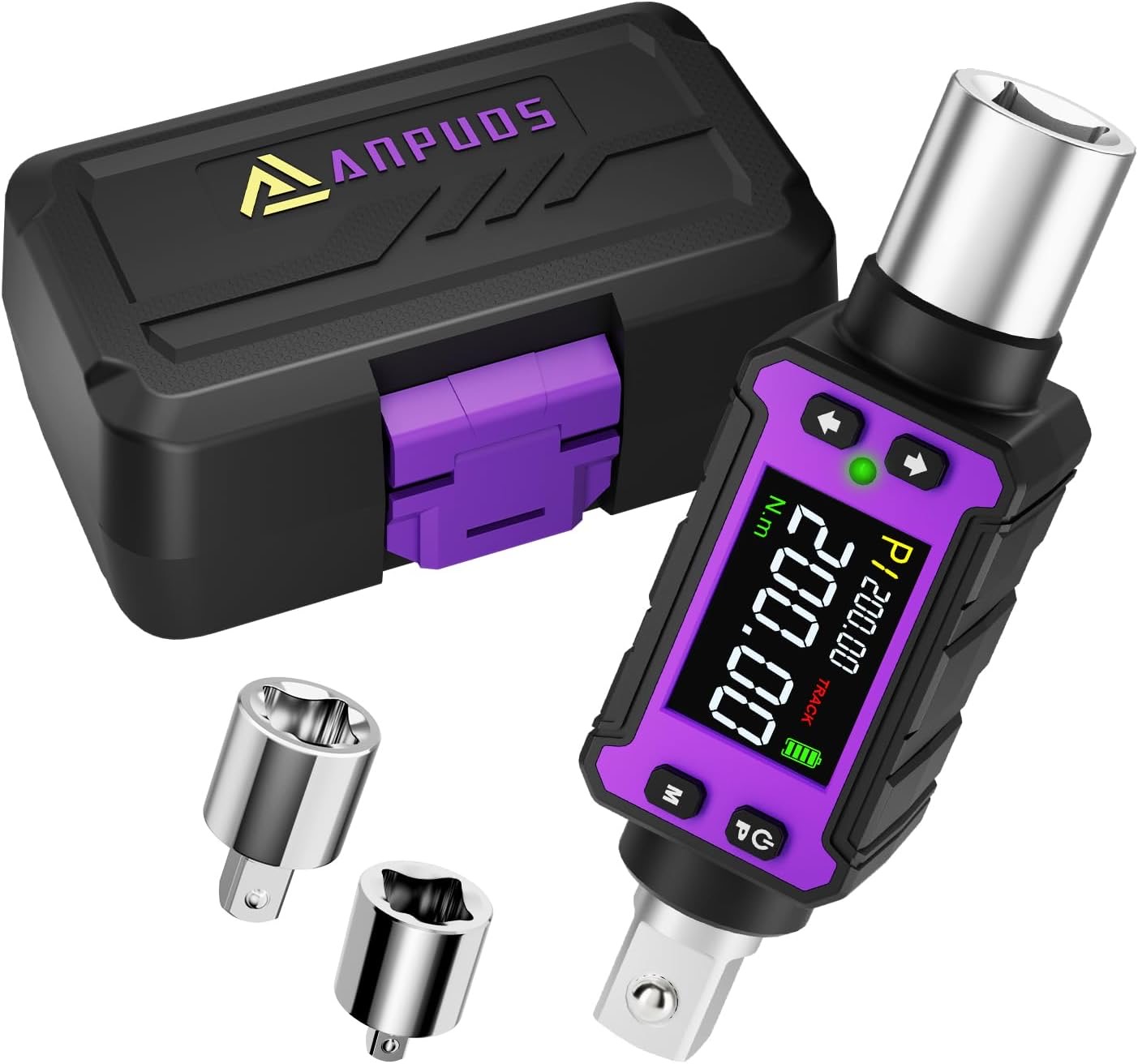 ANPUDS Digitaler Drehmomentadapter 4–200 Nm (1/2")
