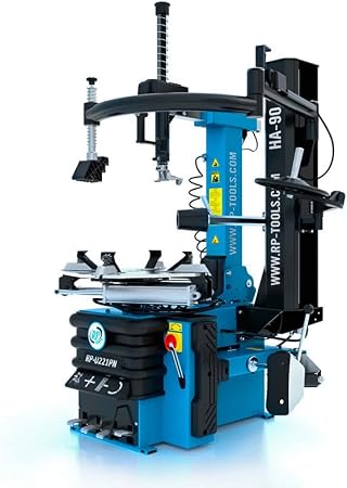 RP-TOOLS Vollautomatische PKW-Montiermaschine 400 V 10–24 + Hilfsarm HA90R