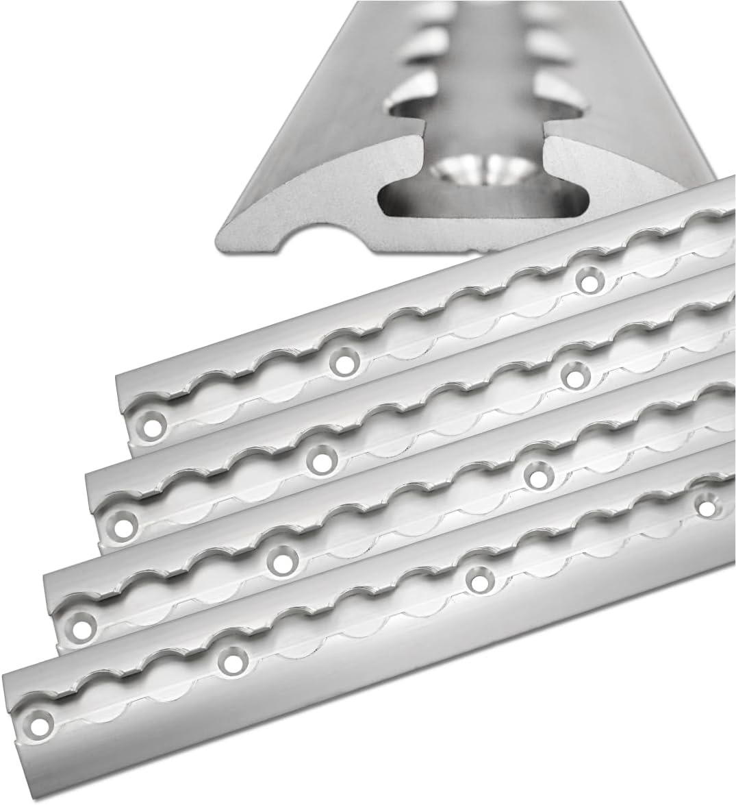 solidpro 2X 1,5 Meter Aluminium Airlineschiene halbrund