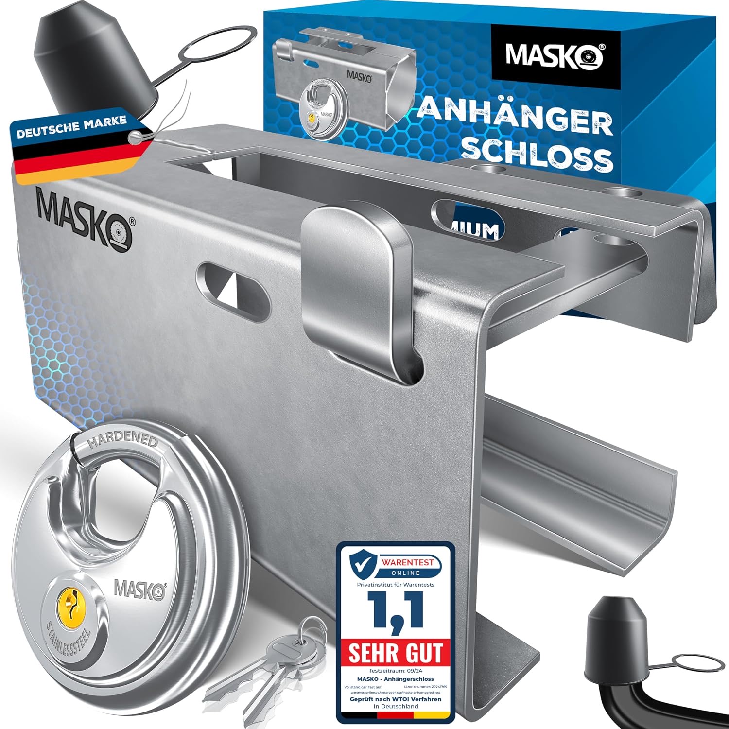 MASKO Steck-Kastenschloss
