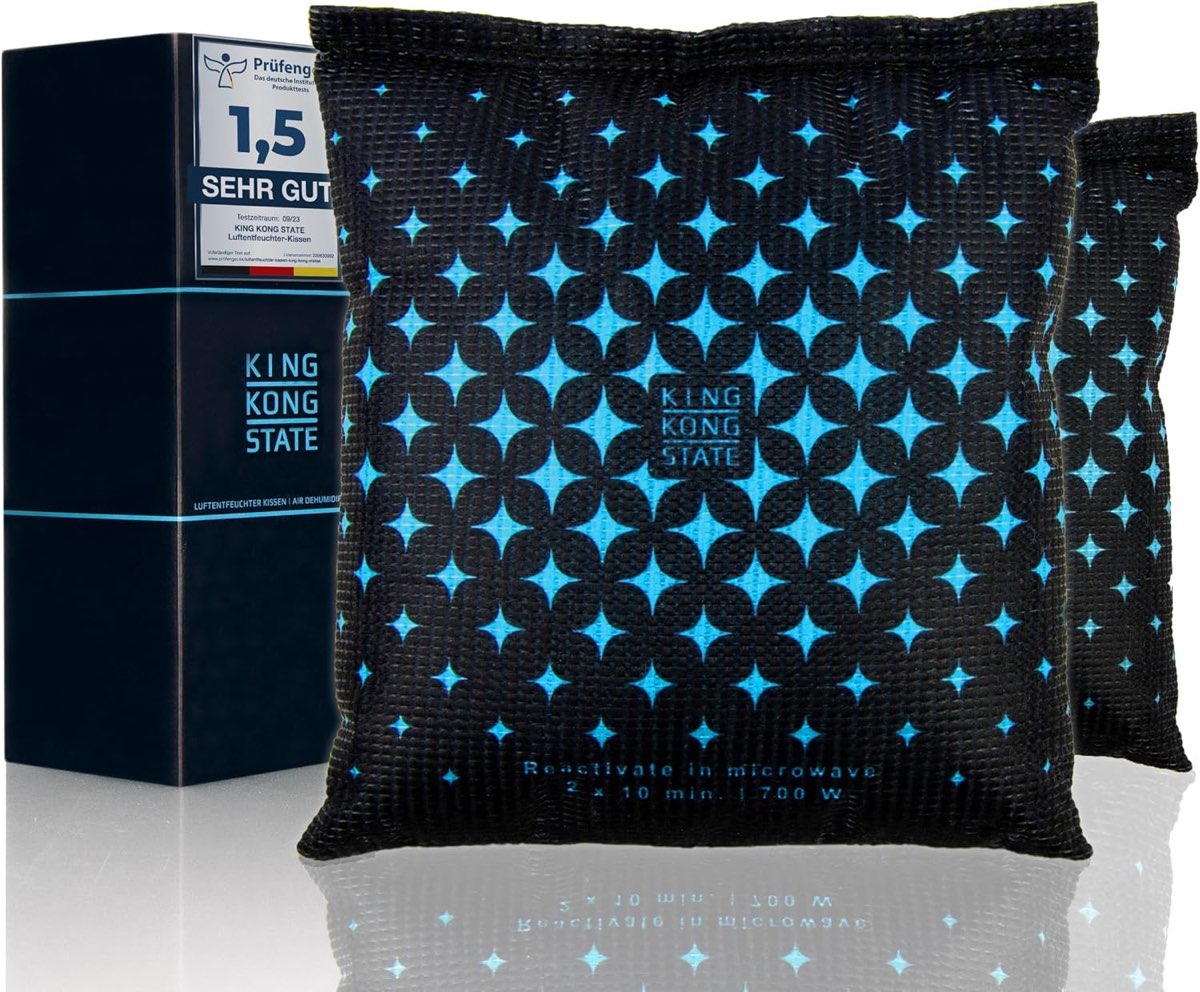 King Kong State Entfeuchter-Kissen 2×500 g