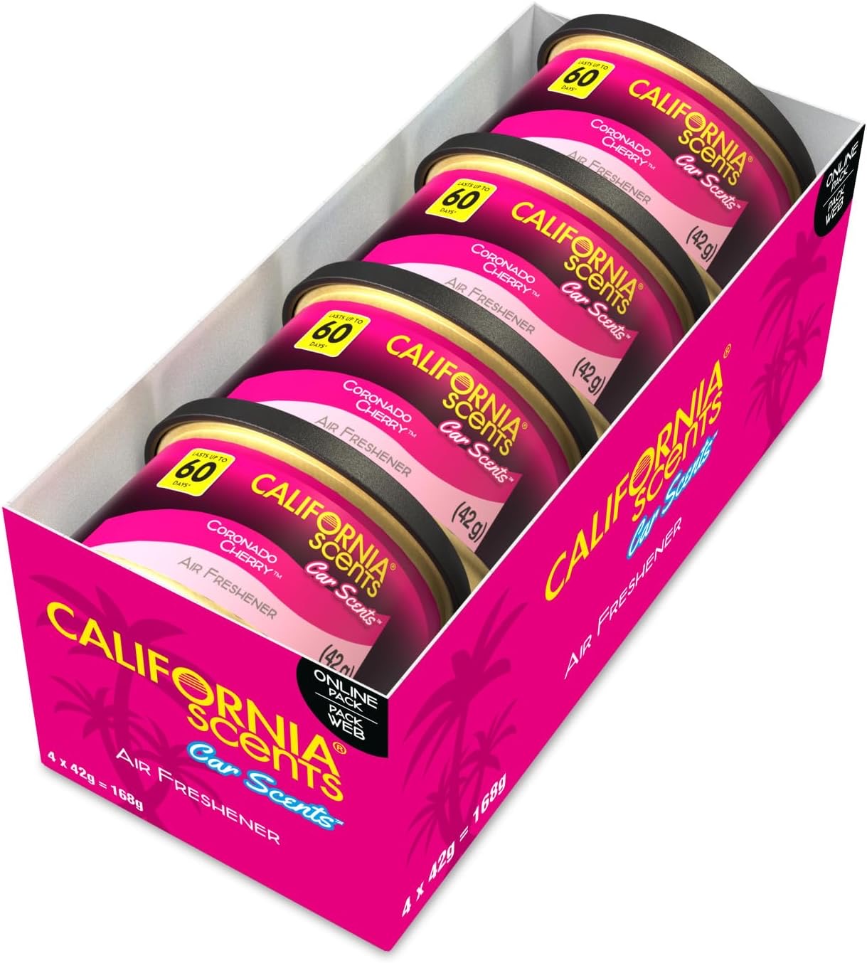 California Scents Coronado Cherry, 4er-Pack
