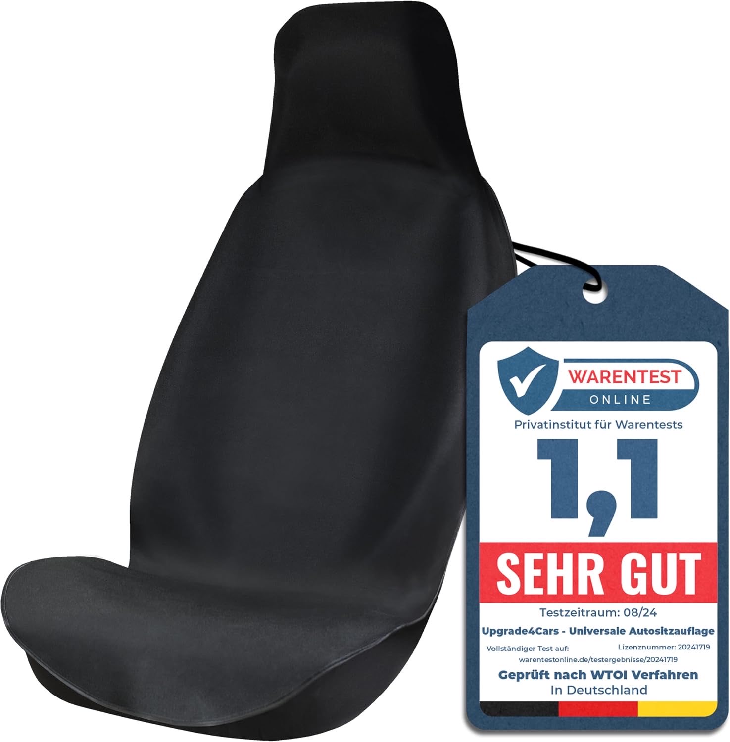 Upgrade4cars wasserdichter Autositzschoner Vordersitz
