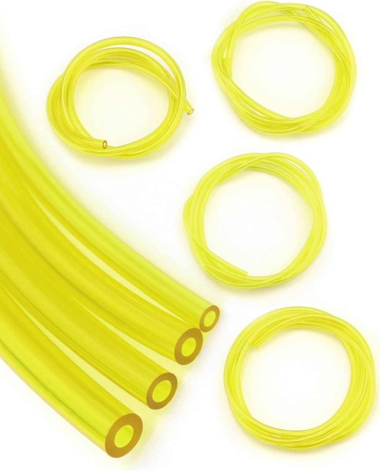 QWORK Benzinschlauch-Set 4 Größen 1,5 m