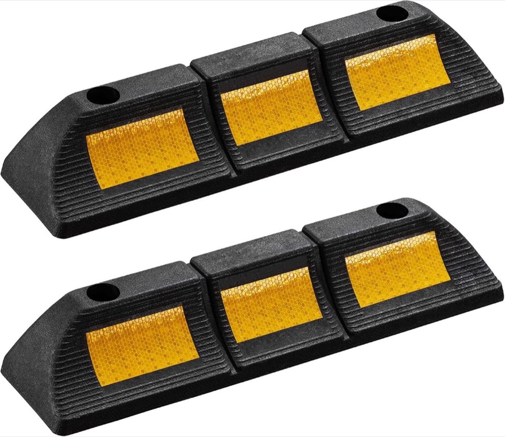 Wiltec Radstopper 47,5 × 12 × 8 cm, 2er-Set