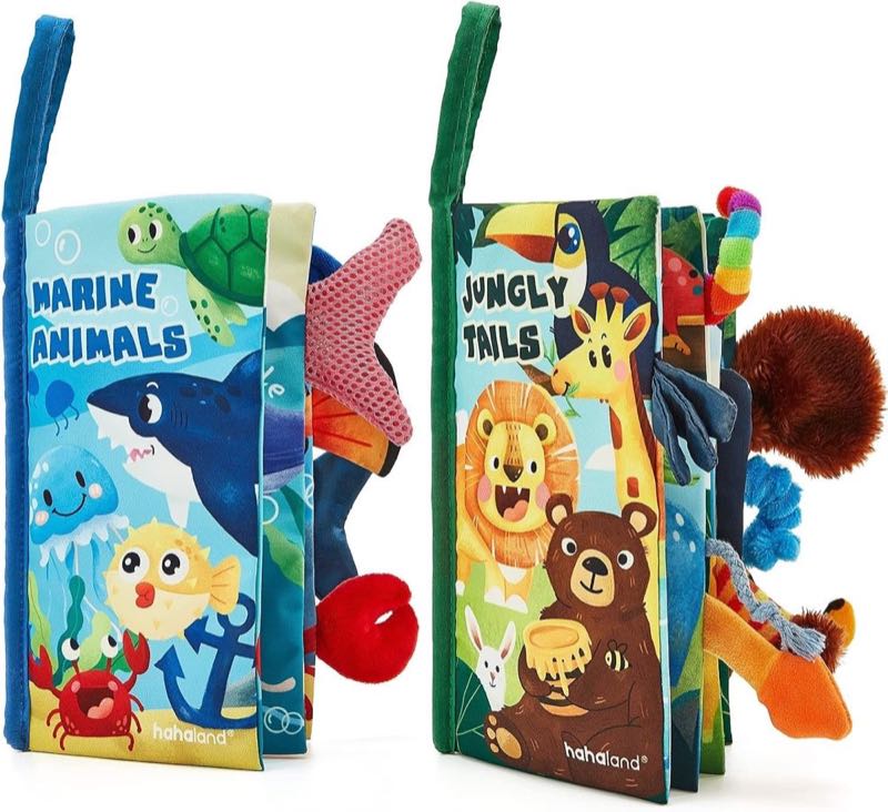 hahaland Stoffbuch Baby, 2 Stück